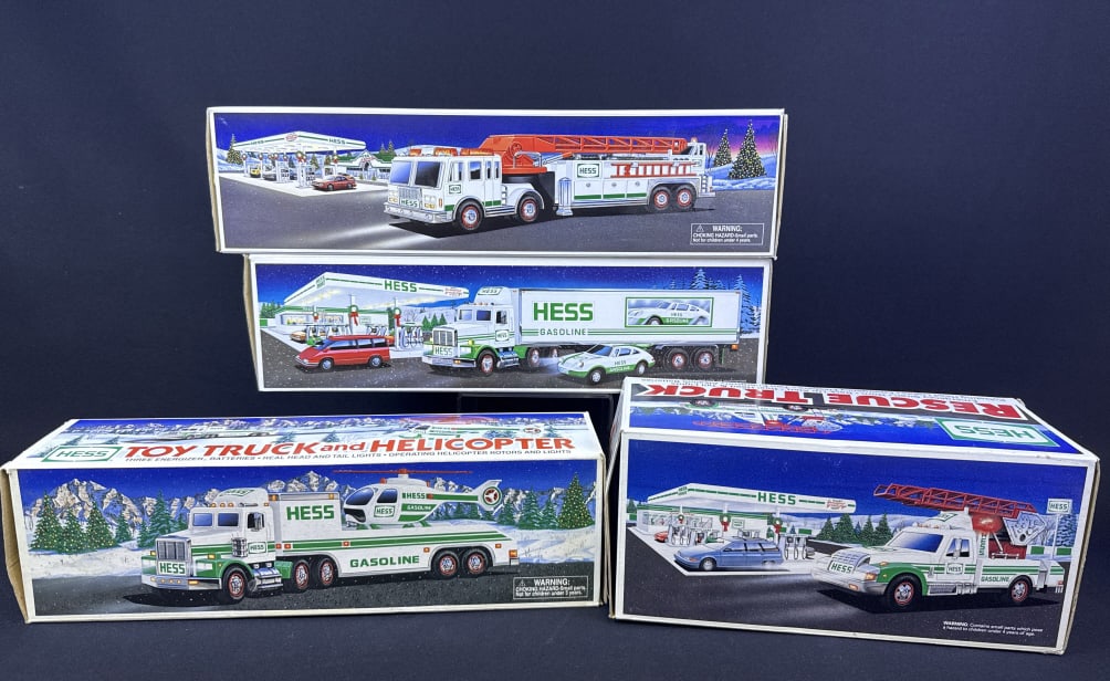 Hess Toy Vehicles Lot 1992-2000 Boxed 1992 18 Wheeler and (1 of 5)