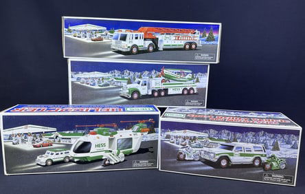 Hess Toy Vehicle Lot 2000-2004 Boxed 2000 Fire