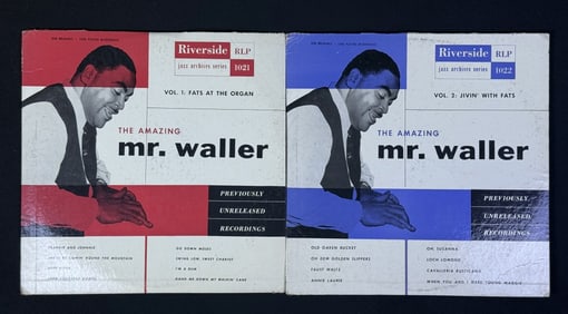 Fats Waller Vinyl Records The Amazing Mr. Waller Vol. 1: Fats At The
