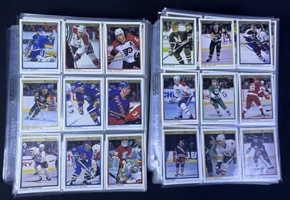 1991 O-Pee-Chee NHL Hockey Cards Multiple sets.   Approximately 12 x 5 x 9 total inches