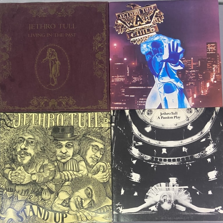Vinyl Records Jethro Tull Set of Four Stand Up, Reprise Records RS 6360, gatefold with pop up. (1 of 20)