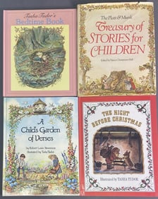 Tasha Tudor Books Christmas Bedtime Verses The Platt & Munk Treasury of Stories for Children edited