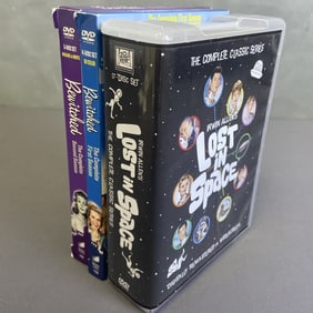 Bewitched & Lost in Space TV Show DVDs Seasons one and two of Bewitched and the complete series of
