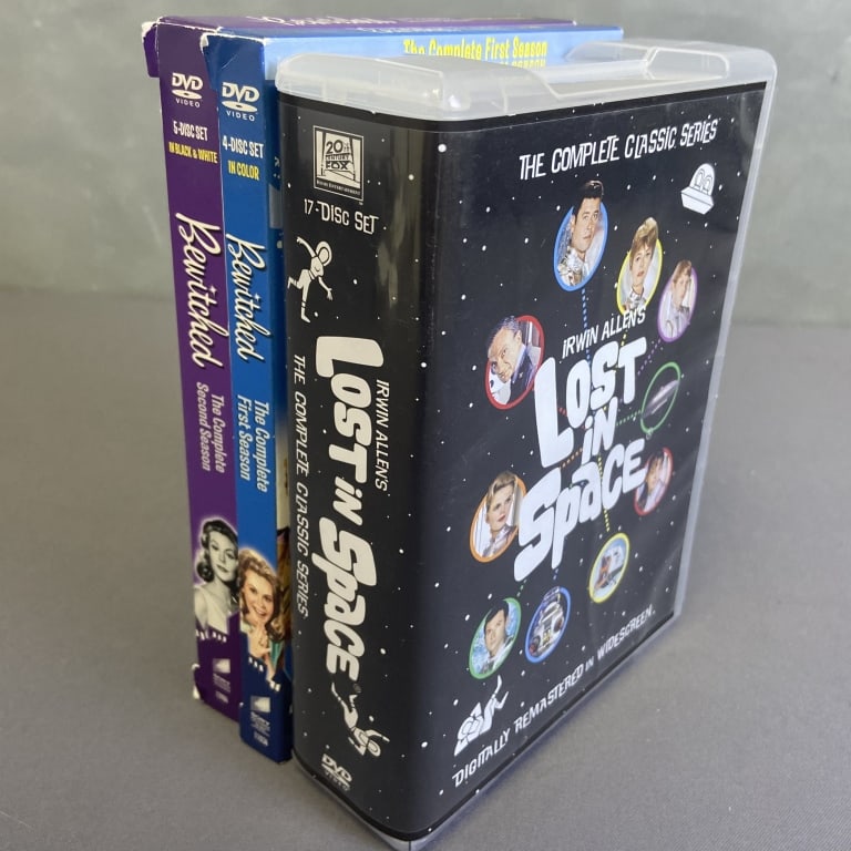Bewitched & Lost in Space TV Show DVDs Seasons one and two of Bewitched and the complete series of (1 of 9)