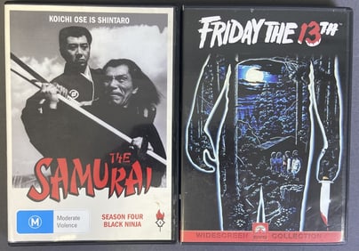 Friday the 13th & Samurai Season 4 DVDs Friday the 13th Widescreen Collection DVD, 1999 release of