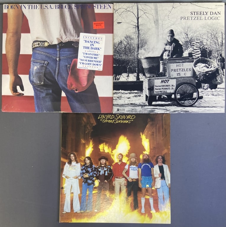 Vinyl Records Springsteen, Steely Dan, Skynyrd Pretzel Logic by Steely Dan, ABC Records ABCD-808 (1 of 14)
