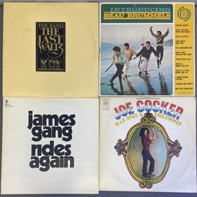 Vinyl Band, Beau Brummels, James Gang, Cocker The Last Waltz by The Band, Warner Brothers 3WS 3146,