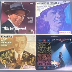 Vinyl Records Frank Sinatra Set of Four This is Sinatra, Capitol Records