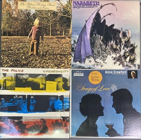 Vinyl Records Police Nazareth Allman Brothers Synchronicity by The Police, A&M Records SP-3735,