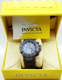 Invicta Subaqua Noma lll Chronograph Watch #0961 Stainless Steel Watch is untested.
