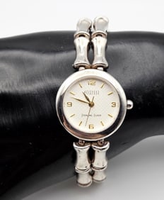 Vintage Sterling Silver Ecclissi Watch Watch Measures 7.5"