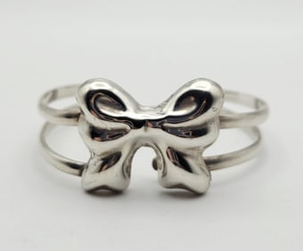 Vintage Taxco Mexico Sterling Silver Bracelet Bracelet Measures 4"