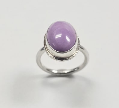 Sterling Silver Phosphosiderite Ring Ring Weighs 4.6 Grams  Size 5.5 (1 of 7)