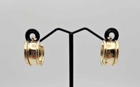 Vintage 14k Gold Hoop Earrings Earrings Weigh 2.9 Grams