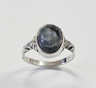 Sterling Silver Kambaba Jasper Ring Ring is a size 7.5 Ring weighs 4.1 Grams