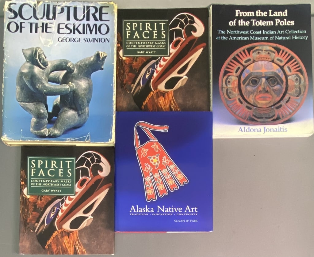 Vintage Northwest Indigenous Art Books Set of 4 From the Land of the Totem Poles by Aldona Jonaitis. (1 of 20)