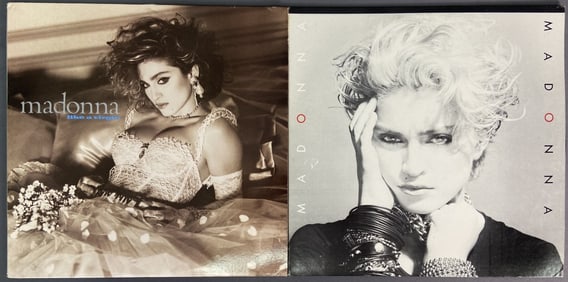 Vinyl Records Madonna Like A Virgin Self Titled Like a Virgin, Sire Records W1 25157,