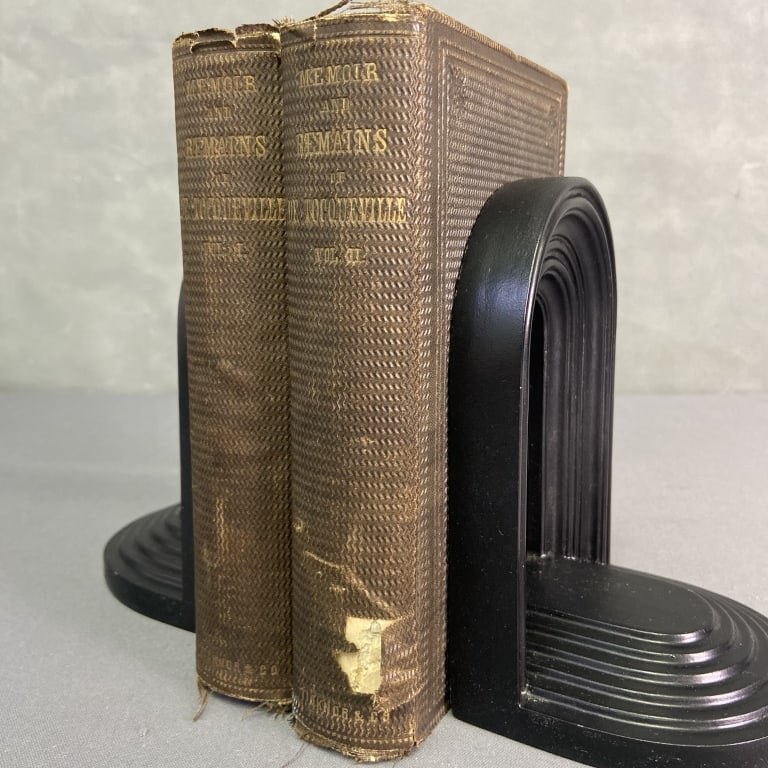 Antique Books Letters of De Tocqueville Set of 2 Memoir, Letters, and Remains of Alexis de (1 of 6)