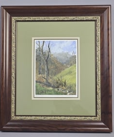 CK Motter, 'At Camp Anthony' Artist Proof Print Artwork measures