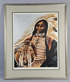 Jim Prindiville, 'Sioux', Limited Edition Print Art measures