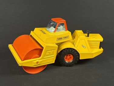Vintage Nylint Toys Turbo-Power Metal Steamroller Good overall condition with light signs of