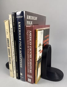 American Folk Art Tinware Furniture Book Lot 6 books