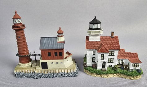 Small Lighthouse Figurine Replicas This Little Light of Mine