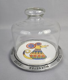 Frankham Canton Ohio MCM  Cheese Dome Measures 7 inches by 6