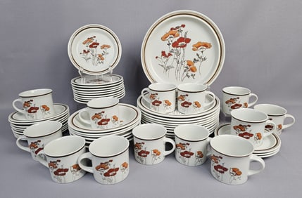 Vintage MCM Royal Doulton Fieldflower Dinnerware Set