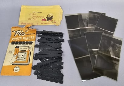 Mixed Vintage Black & White Film Negatives Mixed Vintage Black & White Film Negatives