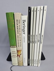 Collection of Wine and Culinary Art Books This lot comprises a collection of eight hardcover books,