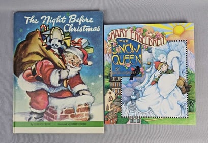 Pair of Children's Holiday Storybooks This lot features two hardcover children's storybooks. The