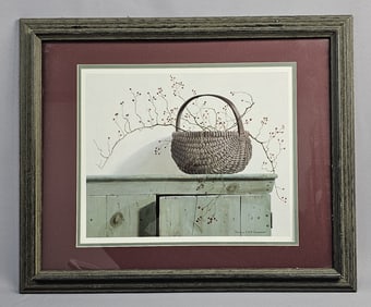 Wild Rose Berries Print by Pauline Eblé Campanelli Art measures