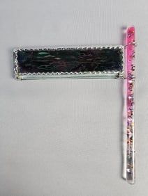 Stained Glass Kaleidoscope with Glitter Wand Stained Glass Kaleidoscope with Glitter Wand