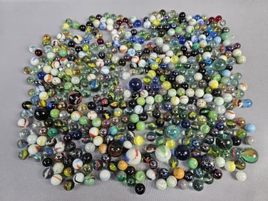 Large Mixed Lot Vintage Marbles Large Mixed Lot Vintage Marbles
