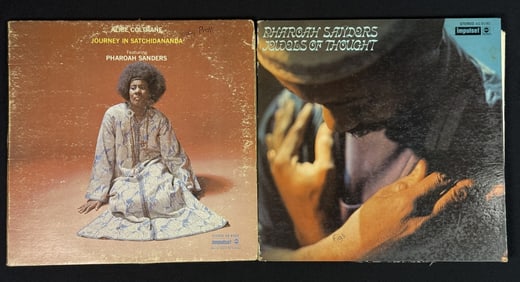 Alice Coltrane Pharoah Sanders Vinyl Records impulse! Labels.
