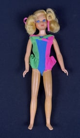 Vintage Barbie Dramatic New Living Skipper Doll 1970 With original swimsuit and eyelashes. Some
