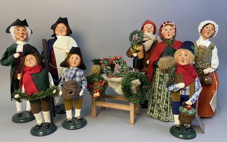Byers’ Choice Carolers  Williamsburg Collection Includes: Alexander Hamilton; Ben Franklin;