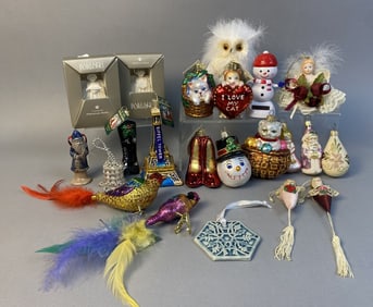 Christmas Ornaments Inc Margaret Furlong Includes: Old World Christmas; Victorian Inspired; Pottery;