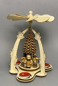 Traditional Christmas Pyramid from the Erzgebirge region of Germany