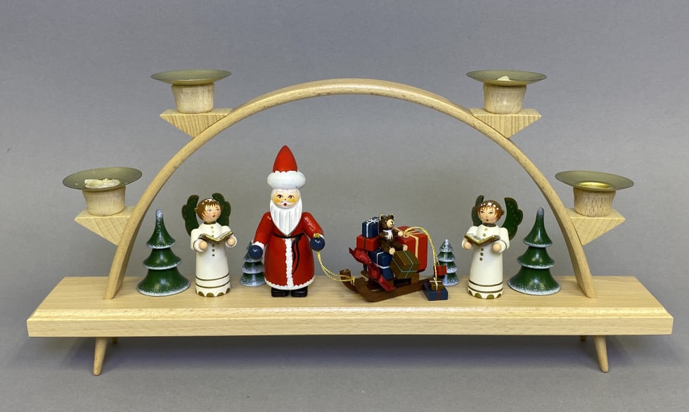 Traditional German Candle Arch or Schwibbogen from Saxony region of Germany by Kathe Wohlfahrt (1 of 5)