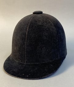 Vintage Colt Cromwell Equestrian Riding Helmet Colt Cromwell of Boston, Mass velvet equestrian