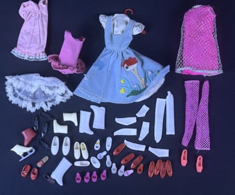 Vintage Barbie Clothing Shoes Francie Skipper 60s Please see photos for item and condition