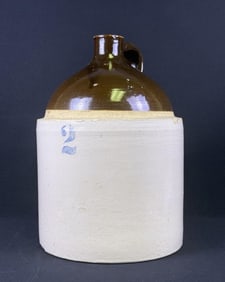 Vintage Stoneware Ceramic Jug Marked