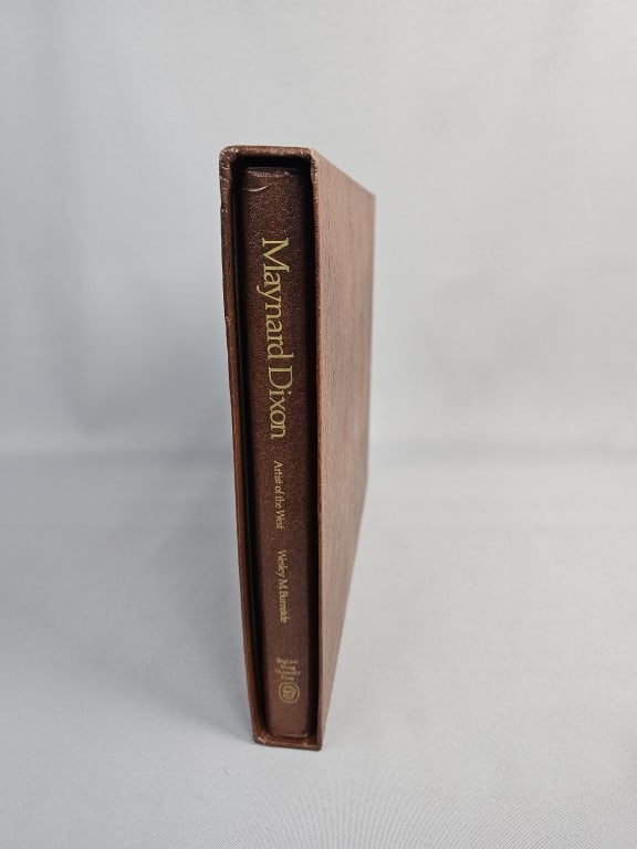 Maynard Dixon Artist of the West Book Signed Limited Edition 133/250 by Burnside: Maynard Dixon Artist of the West Book Signed Limited Edition 133/250 by Burnside For the best shipping rates, please select "Self-Arranged." Once you've done this, you will automatically be added to K