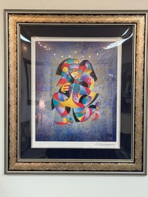 Anatole Krasnyansky Serigraph, Play That Horn