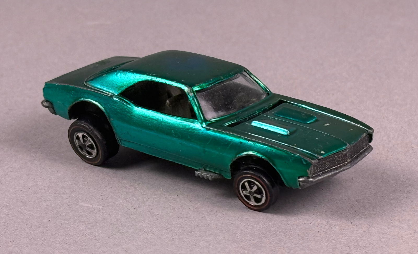 Hot Wheels Redline Custom Camaro, 1967, Metallic Green (1 of 6)