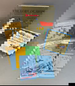 A Collection of Nautical Books, including 'The Lore of Ships' by Tre Tryckare AB Nordbok / Crescent