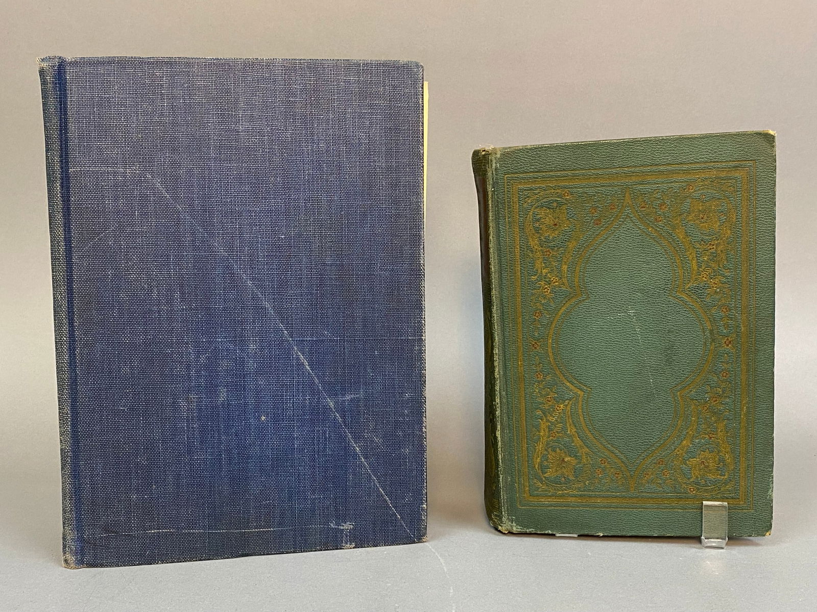 A Pair of Books: The Complete Works of William Shakespeare and Nathaniel Hawthorne: The lot comprises two bound books. The first is "THE COMPLETE WORKS OF WILLIAM SHAKESPEARE, " The Cambridge Edition Text, edited by William Aldis Wright, illustrated by Rockwell Kent, published by The