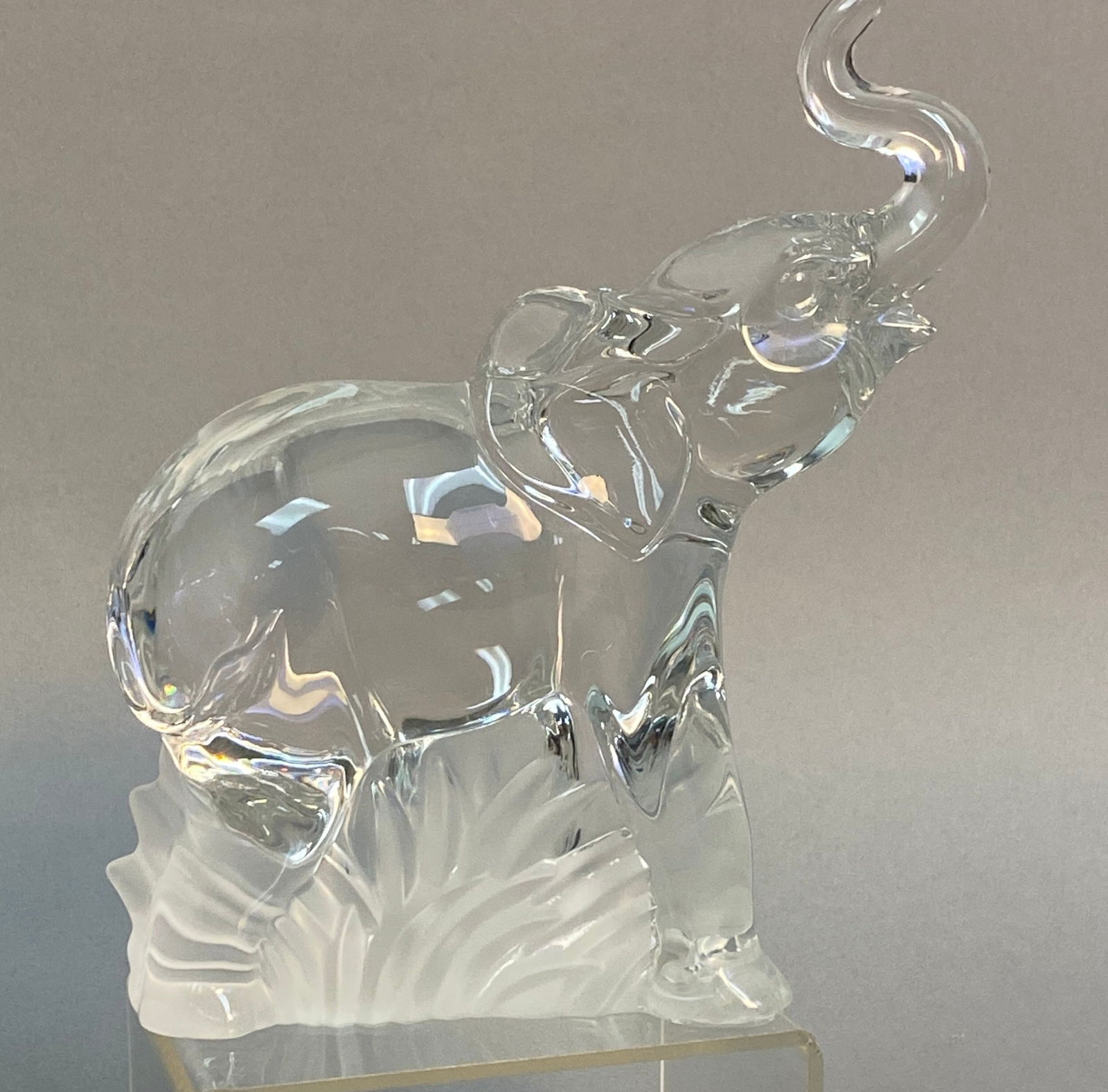 Lenox 1994 Classics Fine Crystal Standing Elephant Figurine (1 of 4)